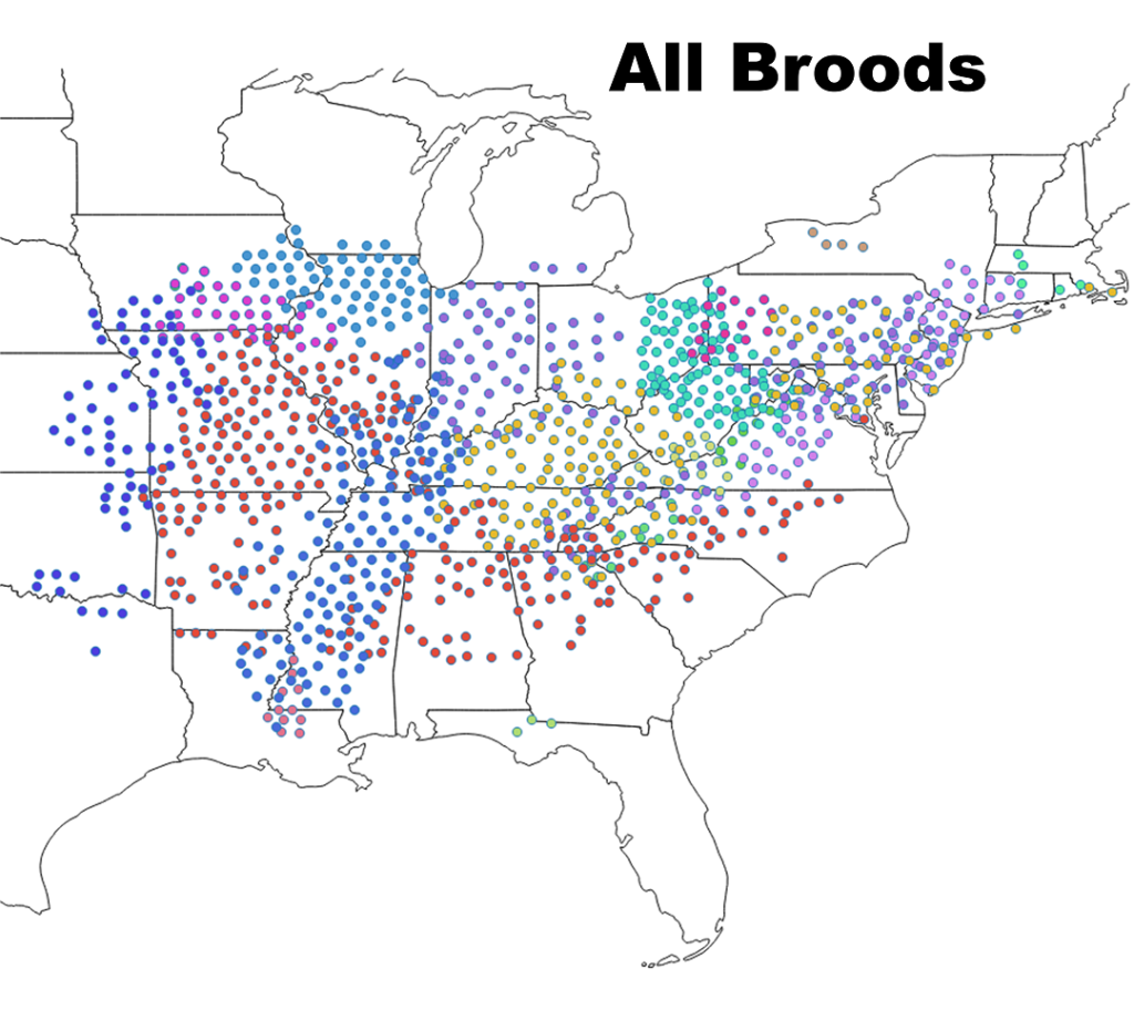 Where are all the 17year cicadas? Geauga Park District